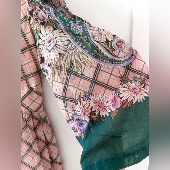 VINTAGE 70s Gunne Sax Style Prairie Dress - Picture 7 of 16